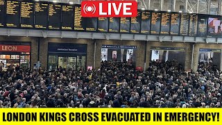 🚨BREAKING  London Kings Cross EVACUATED In EMERGENCY [upl. by Ephram]