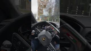 Pov Cutting in Lambo truck in Amsterdam shorts pov success [upl. by Hy]