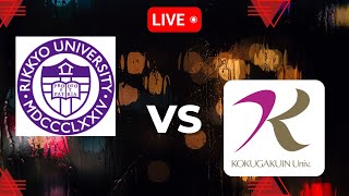 Rikkyo University vs Kokugakuin University  Japan KCBF Champs LIVE [upl. by Krug]