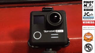 Action Cam Review  Supremo 4K plus [upl. by Rekcut]