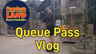 22 September Flamingo Land Queue Pass Vlog 2024 [upl. by Sualkcin]