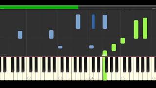 Manuel M Ponze Estrellita Piano Midi tutorial Sheet app Cover Karaoke [upl. by Wiedmann613]