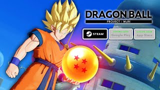 NEW Dragon Ball Mobile Game 2024  DRAGON BALL PROJECT  Multi Trailer Reaction [upl. by Stanwinn394]