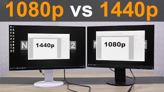 1080p vs 1440p Monitor [upl. by Ali768]