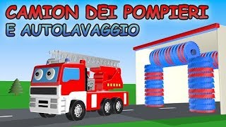 Camion dei Pompieri e Autolavaggio  AlexKidsTV [upl. by Nivri]