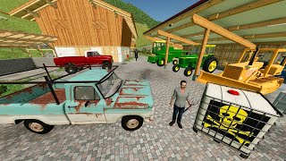 We Find the Meanest Farmer Ever  Farming Simulator 22  Back in My Day [upl. by Guthry]