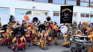 Guggenmusik Kookaburra  Fasnacht Rorbas 2024 47 [upl. by Anirrak]