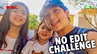 NO EDITING VLOG CHALLENGE  Ranz and Niana [upl. by Nylatsyrc]