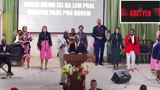 Senyè kembe mwen kembe men mwen  Fr Josué Valbrunt  levanjil evangelique [upl. by Akiehs]