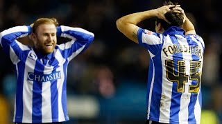 Fernando Forestieri goal v Bolton and hand on head celebrations [upl. by Nagey]