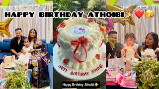 HAPPY BIRTHDAY ATHOIBI🎉🥳❤️😘28102024BIRTHDAY VLOG🤗 TheKeishamFamily ❤️ [upl. by Bartley]