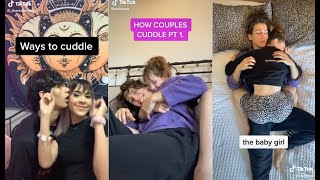 Cuddling Boyfriend TikTok  part 2 [upl. by Nevyar]