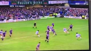 Worst 20 seconds of football  QPR vs Man City 1993 [upl. by Hgieleak537]