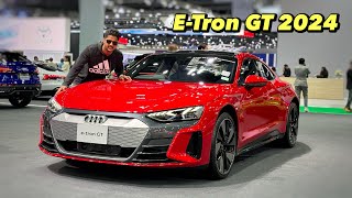 Audi ETron GT Electric 2024 Detailed Review Range  Charging Time  Top Speed [upl. by Yekcaj]