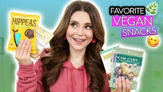 My FAVORITE Vegan Snacks [upl. by Rosco]