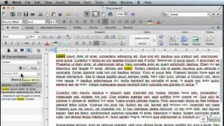 Word For Mac 101 Creating And Formatting Letters  18 Find and Replace [upl. by Shanie]