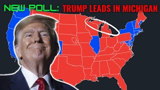 SHOCKING POLL Trump LEADS In LEAN MICHIGAN [upl. by Portie]