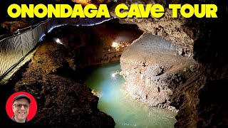 Onondaga Cave Tour 😃 Cool Missouri Cave missouri cave tour [upl. by Alicirp2]