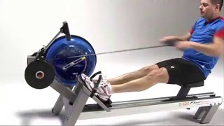 First Degree Fitness E520 Fluid Water Rowing Machine [upl. by Ennayllek]