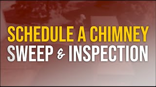 Chimney Sweep amp Inspection  Schedule Today [upl. by Yreme]