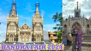 BANDRA FAIR 2024  MOUNT MARY FAIR  MOUNT MARY CHURCH BANDRA  BANDRA FEAST  MOUNT MARY FESTIVAL [upl. by Philemol]