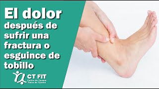 El dolor en tobillo después de sufrir una fractura o esguince  Centro de Terapia Física de Tijuana [upl. by Gilba]