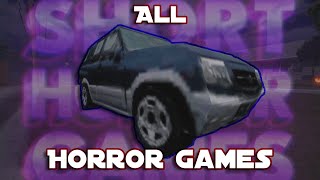 All Short Horror Games [upl. by Aribold]