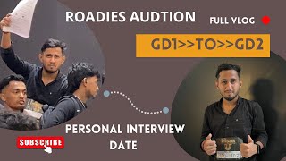 ROADIES AUDTION  GD 1 Clear  Road to Personal Interview  part 1  GD Cracked [upl. by Naloc292]