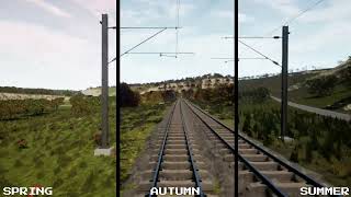 RailSim  Demo 2 [upl. by Enitsuj388]