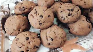 Comment Faire des Cookies Américains Sans Beurre  Facile et Délicieux [upl. by Nahtonoj]