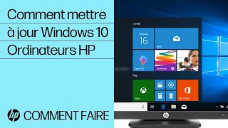 Comment mettre à jour Windows 10  Ordinateurs HP  HP Support [upl. by Adnamor]