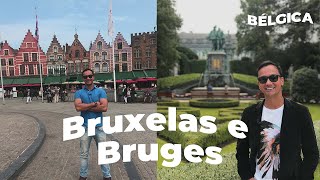 CONHEÇA BRUXELAS E BRUGES na Bélgica  Rodrigo Ruas [upl. by Calen]