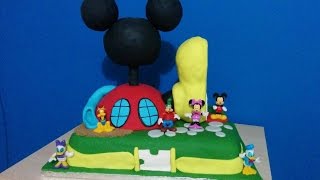 Mickeys Clubhouse Cake [upl. by Lucille]