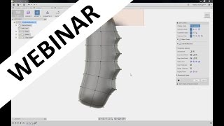 Organic Modeling Using Sculpting in Fusion 360 [upl. by Georgeta]