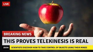 BREAKING NEWS New Evidence Proves Telekinesis Is Real [upl. by Olotrab]