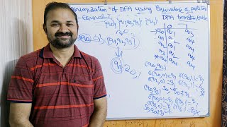 Minimization of DFAFinite Automata using Equivalence or Partition method  Example 2 [upl. by Ericka846]