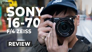 Sonys Best EMount Zoom Lens Sony 1670mm F4 Zeiss Review by Georges Cameras [upl. by Silvers]