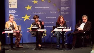 Podiumsdiskussion zur Europawahl 2014 [upl. by Sucramaj]