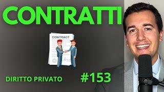 I CONTRATTI Diritto Privato in 3 minuti [upl. by Okihcim]