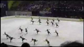 ２００４ World Synchronized Skating Championships FIN1 FS [upl. by Haukom]