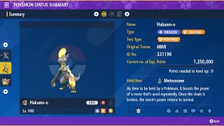 Hakamoo  Solo  7 Star Infernape Raid  Pokemon ScarletViolet [upl. by Mercola616]