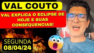 VAL COUTO LIVE PREVISÕES EXPLICA O ECLIPSE DE HOJE E SUAS CONSEQUENCIAS valcouto [upl. by Yra]