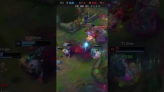 FAKER TRIPLE KILL AS AHRI leagueoflegends lol worlds2024 [upl. by Bega550]