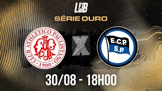 Semifinal  Série Ouro  LDB 2024  Paulistano x Pinheiros  3008  18h00  Ao vivo e com imagens [upl. by Nysila745]