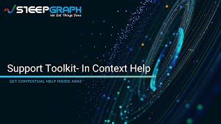 In Context Help Tool Demo  Aras Support Toolkit  Aras PLM  SteepGraph [upl. by Soo]