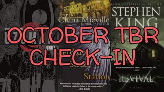 My TBR CheckIn for October 2024 [upl. by Ecinrahs]