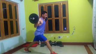 Full Body Home Workout with barbell and dumbbell [upl. by Atkinson]