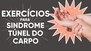 Exercícios para aliviar dor na mão e antebraço  SÍNDROME DO TÚNEL DO CARPO [upl. by Call]