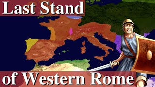 Attila vs Aetius How the Huns sealed the fate of the Western Roman Empire [upl. by Anuska74]