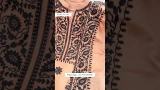 Pure Chinon Silk with embroidery work Salwar Suit suit salwarsuit yt ynf [upl. by Ahselrac]